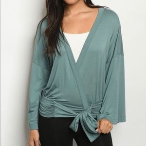 Sale! Sage Green Blouse